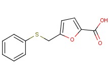 5-[(phenylthio)methyl]-2-furoic acid