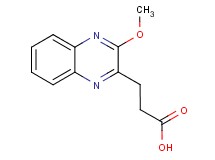 3-(3-methoxy-2-quinoxalinyl)propanoic acid
