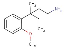3-(2-methoxyphenyl)-3-methyl-1-pentanamine