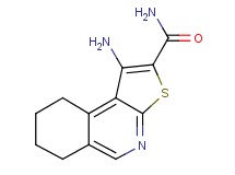 1-amino-6,7,8,9-tetrahydrothieno[2,3-c]isoquinoline-2-carboxamide