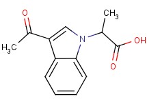 2-(3-acetyl-1H-indol-1-yl)propanoic acid