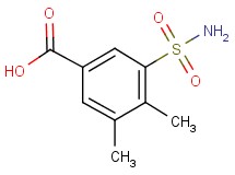 3-(aminosulfonyl)-4,5-dimethylbenzoic acid