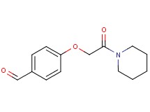 4-[2-oxo-2-(1-piperidinyl)ethoxy]benzaldehyde