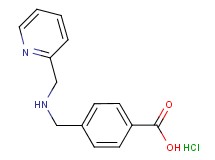 4-{[(2-pyridinylmethyl)amino]methyl}benzoic acid hydrochloride
