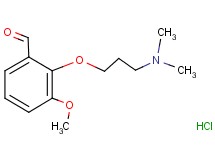 2-[3-(dimethylamino)propoxy]-3-methoxybenzaldehyde hydrochloride