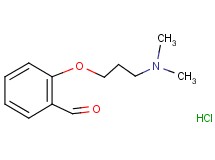 2-[3-(dimethylamino)propoxy]benzaldehyde hydrochloride