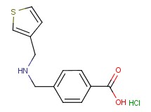 4-{[(3-thienylmethyl)amino]methyl}benzoic acid hydrochloride