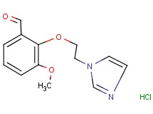 2-[2-(1H-imidazol-1-yl)ethoxy]-3-methoxybenzaldehyde hydrochloride