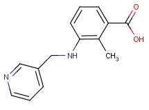 2-methyl-3-[(3-pyridinylmethyl)amino]benzoic acid