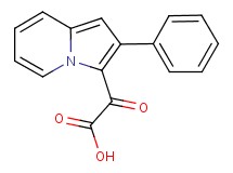 oxo(2-phenyl-3-indolizinyl)acetic acid