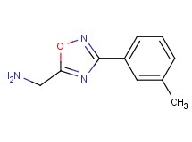 1-[3-(3-methylphenyl)-1,2,4-oxadiazol-5-yl]methanamine