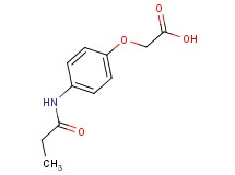 [4-(propionylamino)phenoxy]acetic acid