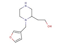2-[1-(3-furylmethyl)-2-piperazinyl]ethanol