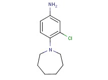4-(1-azepanyl)-3-chloroaniline