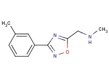 N-methyl-1-[3-(3-methylphenyl)-1,2,4-oxadiazol-5-yl]methanamine hydrochloride