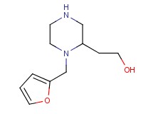 2-[1-(2-furylmethyl)-2-piperazinyl]ethanol