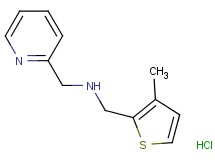 [(3-methyl-2-thienyl)methyl](2-pyridinylmethyl)amine hydrochloride