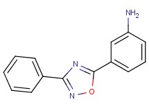 3-(3-phenyl-1,2,4-oxadiazol-5-yl)aniline