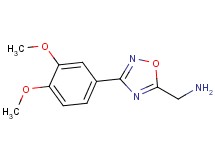 1-[3-(3,4-dimethoxyphenyl)-1,2,4-oxadiazol-5-yl]methanamine