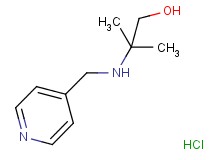 2-methyl-2-[(4-pyridinylmethyl)amino]-1-propanol hydrochloride