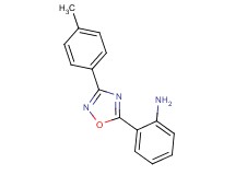 2-[3-(4-methylphenyl)-1,2,4-oxadiazol-5-yl]aniline
