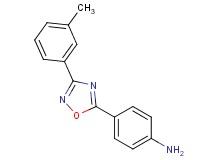 4-[3-(3-methylphenyl)-1,2,4-oxadiazol-5-yl]aniline