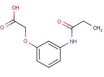 [3-(propionylamino)phenoxy]acetic acid