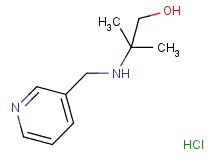 2-methyl-2-[(3-pyridinylmethyl)amino]-1-propanol hydrochloride