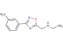 N-{[3-(3-methylphenyl)-1,2,4-oxadiazol-5-yl]methyl}ethanamine hydrochloride