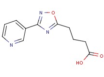 4-(3-pyridin-3-yl-1,2,4-oxadiazol-5-yl)butanoic acid