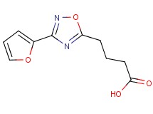 4-[3-(2-furyl)-1,2,4-oxadiazol-5-yl]butanoic acid