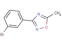 3-(3-bromophenyl)-5-methyl-1,2,4-oxadiazole