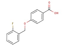 4-[(2-fluorobenzyl)oxy]benzoic acid
