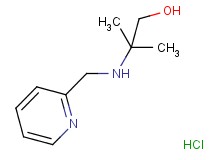 2-methyl-2-[(2-pyridinylmethyl)amino]-1-propanol hydrochloride