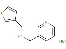(3-pyridinylmethyl)(3-thienylmethyl)amine hydrochloride