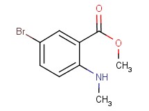 methyl 5-bromo-2-(methylamino)benzoate