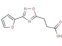 3-[3-(2-furyl)-1,2,4-oxadiazol-5-yl]propanoic acid