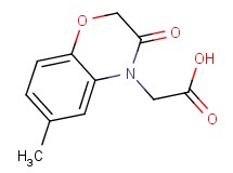 (6-methyl-3-oxo-2,3-dihydro-4H-1,4-benzoxazin-4-yl)acetic acid