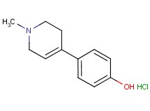 4-(1-methyl-1,2,3,6-tetrahydro-4-pyridinyl)phenol hydrochloride