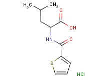 N-(2-thienylcarbonyl)leucine hydrochloride