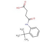 4-[(2-tert-butylphenyl)amino]-4-oxobutanoic acid