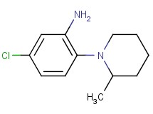 5-chloro-2-(2-methyl-1-piperidinyl)aniline