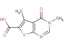3,5-dimethyl-4-oxo-3,4-dihydrothieno[2,3-d]pyrimidine-6-carboxylic acid