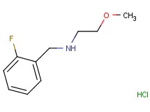 N-(2-fluorobenzyl)-2-methoxyethanamine hydrochloride