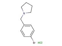 1-(4-bromobenzyl)pyrrolidine hydrochloride