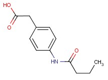 [4-(butyrylamino)phenyl]acetic acid