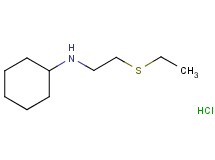 N-[2-(ethylthio)ethyl]cyclohexanamine hydrochloride