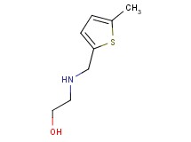 2-{[(5-methyl-2-thienyl)methyl]amino}ethanol