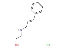 2-{[(2E)-3-phenyl-2-propen-1-yl]amino}ethanol hydrochloride