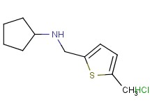 N-[(5-methyl-2-thienyl)methyl]cyclopentanamine hydrochloride